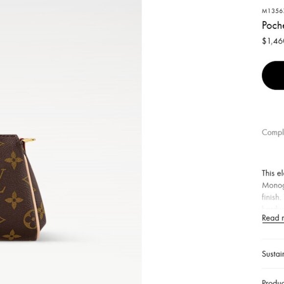 Louis Vuitton Pochette Eva with box, dust bag, gift wrap Damier Ebene - Picture 12 of 12